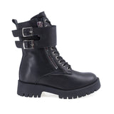 Ghete Dama Casual Anna Viotti Piele Naturala D44-4358 Negru