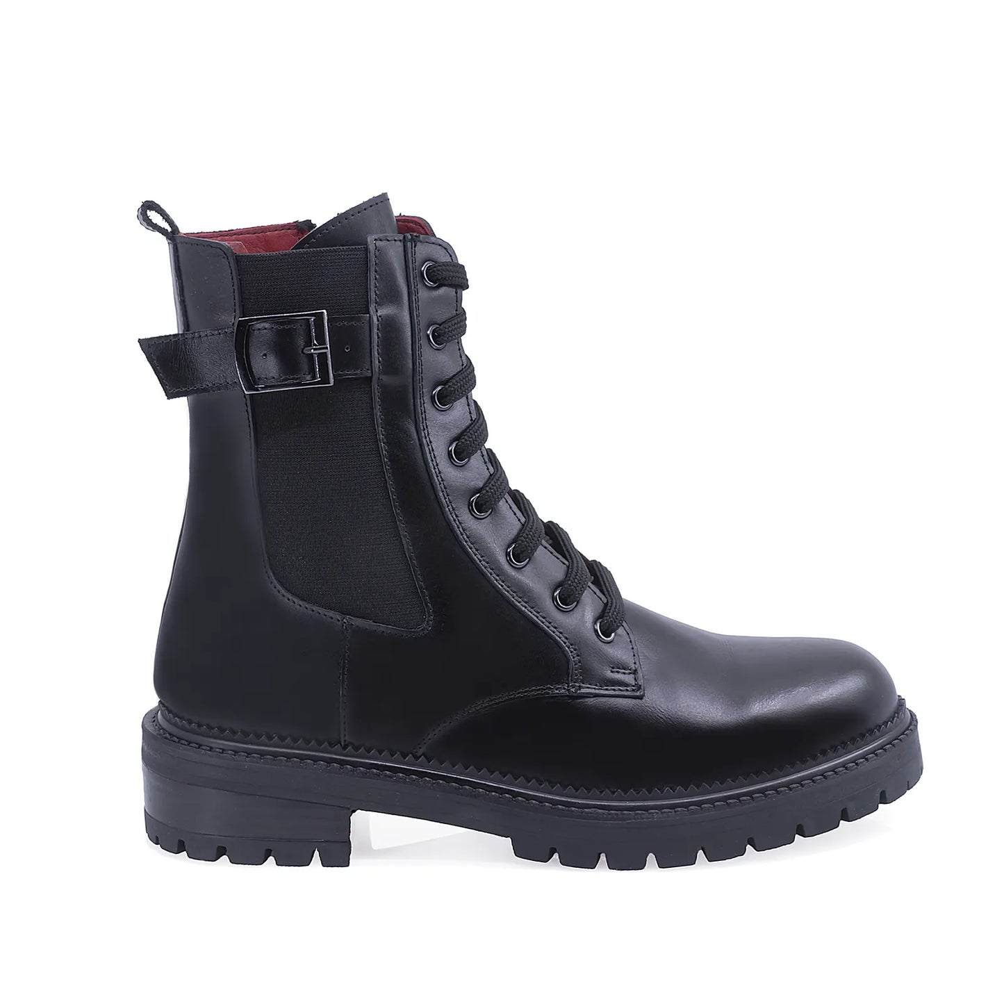 Ghete Dama Casual Anna Viotti Piele Naturala D54-1905-95 Negru