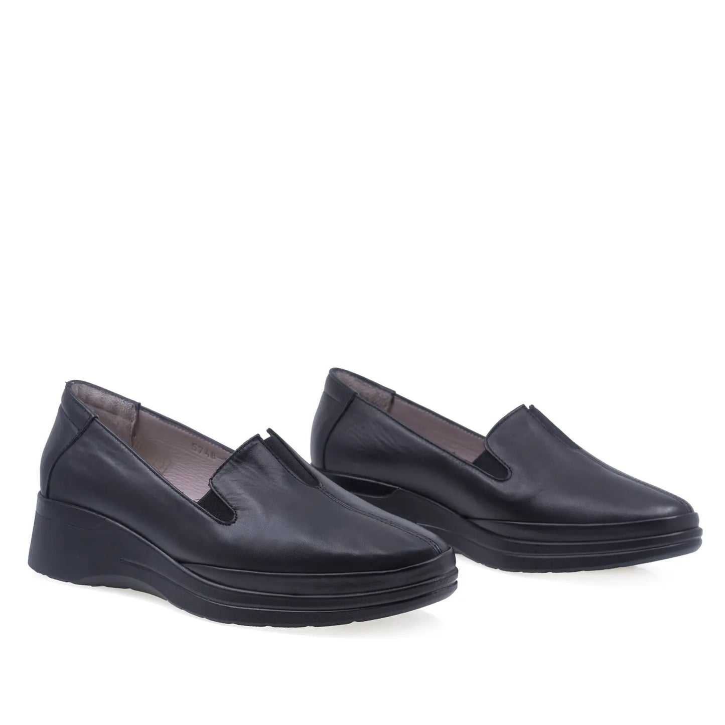 Pantofi Dama Casual Anna Viotti Piele naturala D50-5748 Negru