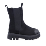 Ghete Dama Casual Anna Viotti Piele Intoarsa D44-4340 Negru