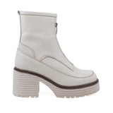 Ghete Dama Casual Anna Viotti Piele Naturala D44-4626 Bej