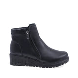 Ghete Dama Casual Anna Viotti Piele Naturala D70-8004-N Negru