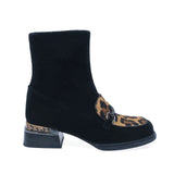 Ghete Dama Elegante Anna Viotti Piele Intoarsa D107-PV4407-295441-R-2 Negru