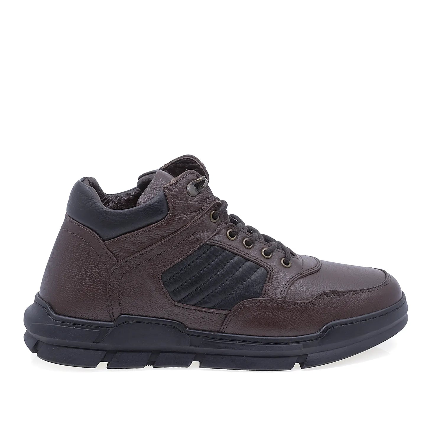 Ghete barbati casual Goretti piele naturala B24-2305 maro