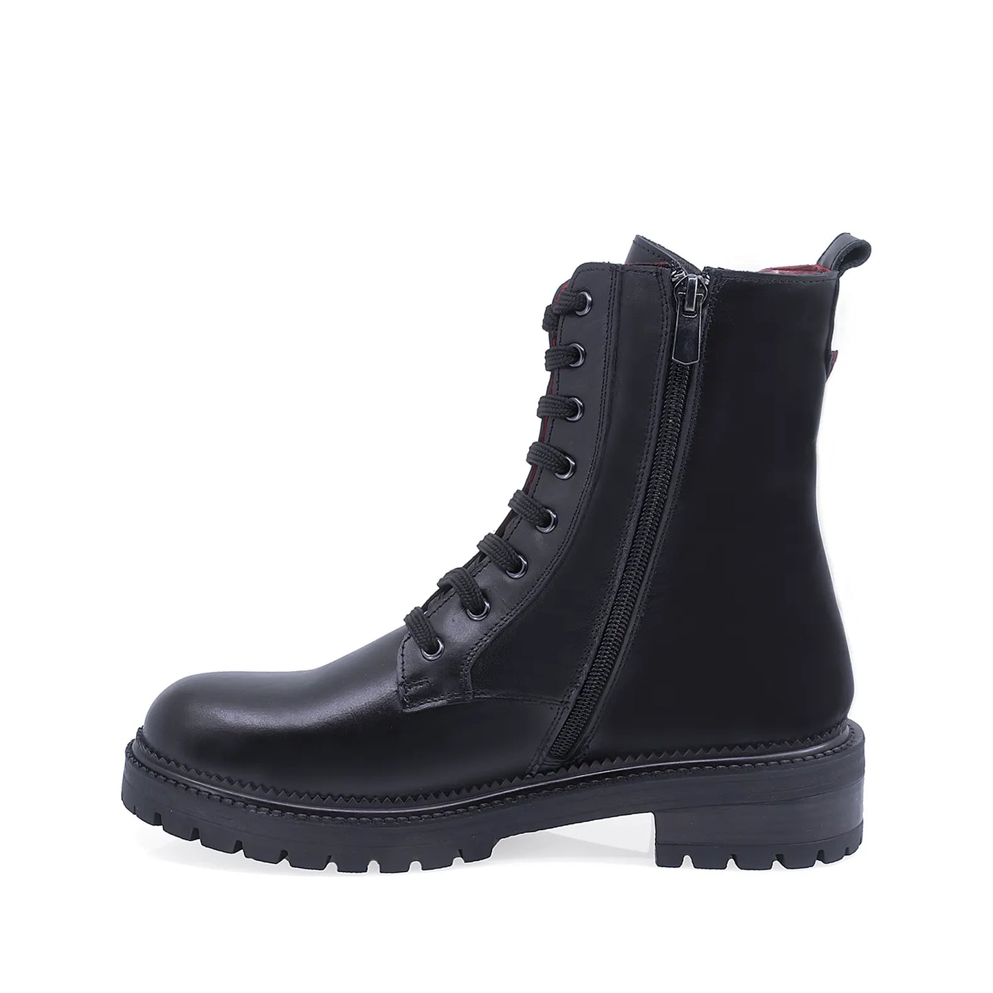 Ghete Dama Casual Anna Viotti Piele Naturala D54-1905-95 Negru