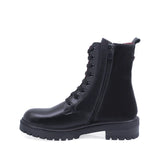 Ghete Dama Casual Anna Viotti Piele Naturala D54-1905-95 Negru