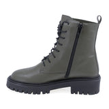 Ghete Dama Casual Anna Viotti Piele Naturala D44-4474 Kaki