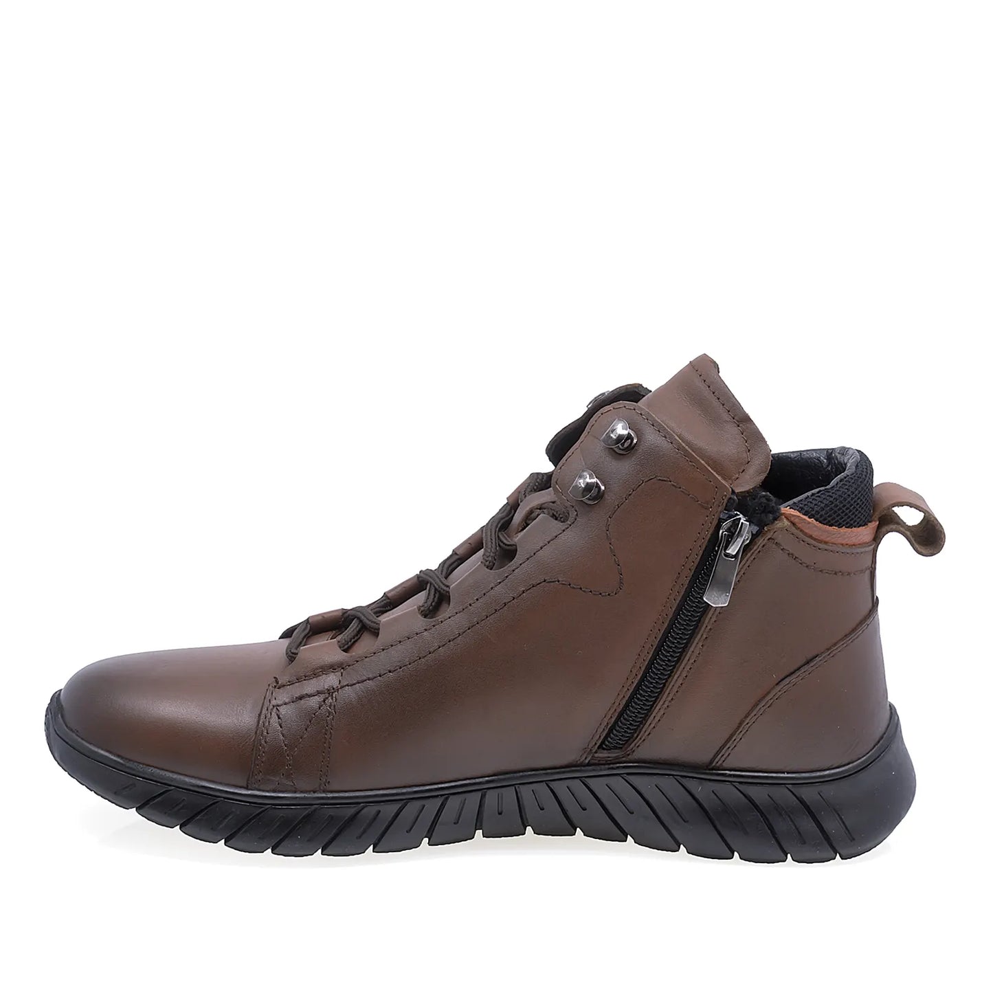 Ghete barbati casual Goretti piele naturala B64-1945 taba