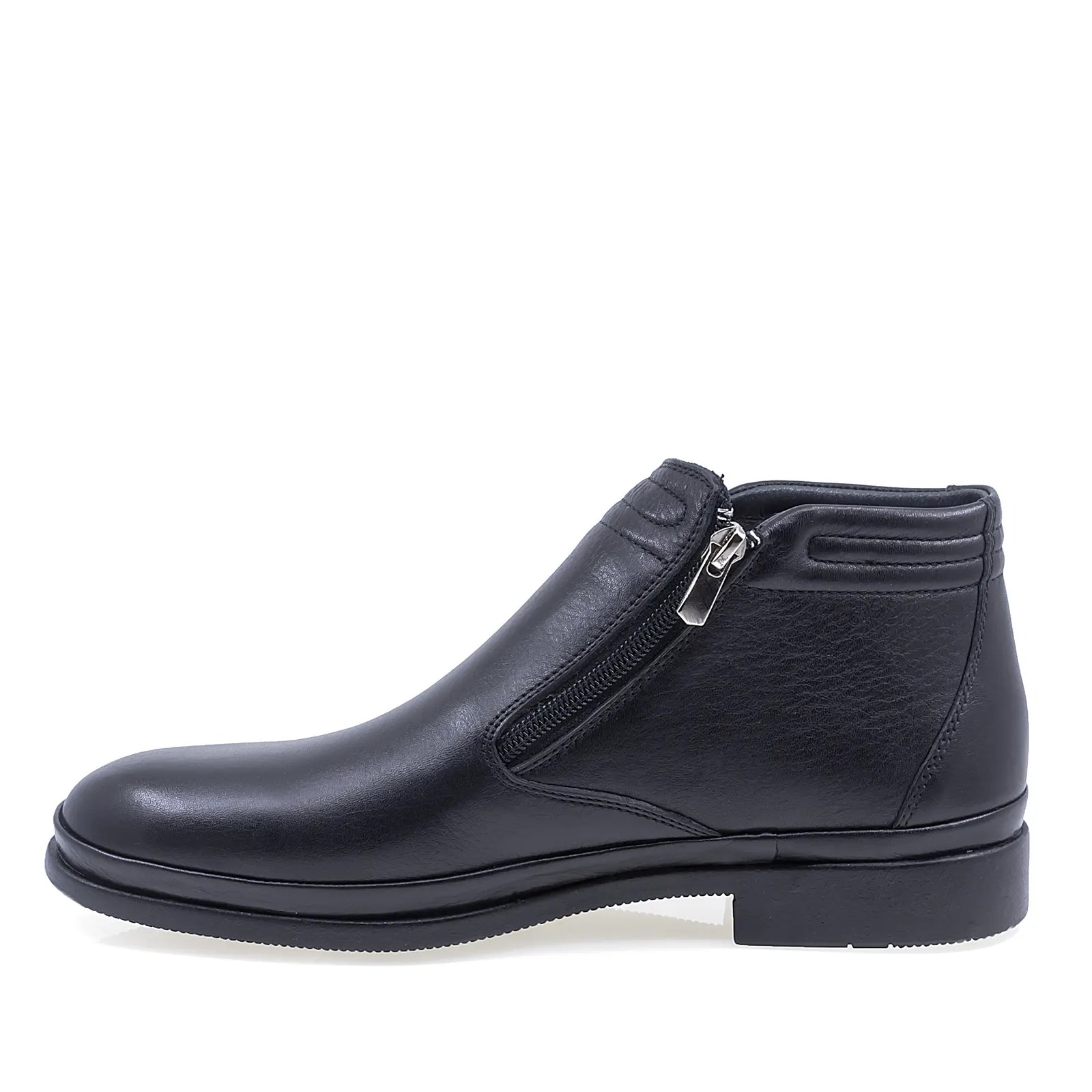 Ghete barbati casual Goretti piele naturala B41-124 negru