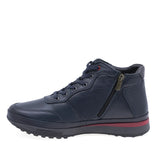 Ghete barbati casual Goretti piele naturala B17-1320 bleumarin