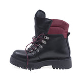 Ghete Dama Casual Anna Viotti Piele Naturala D15-40313 Negru