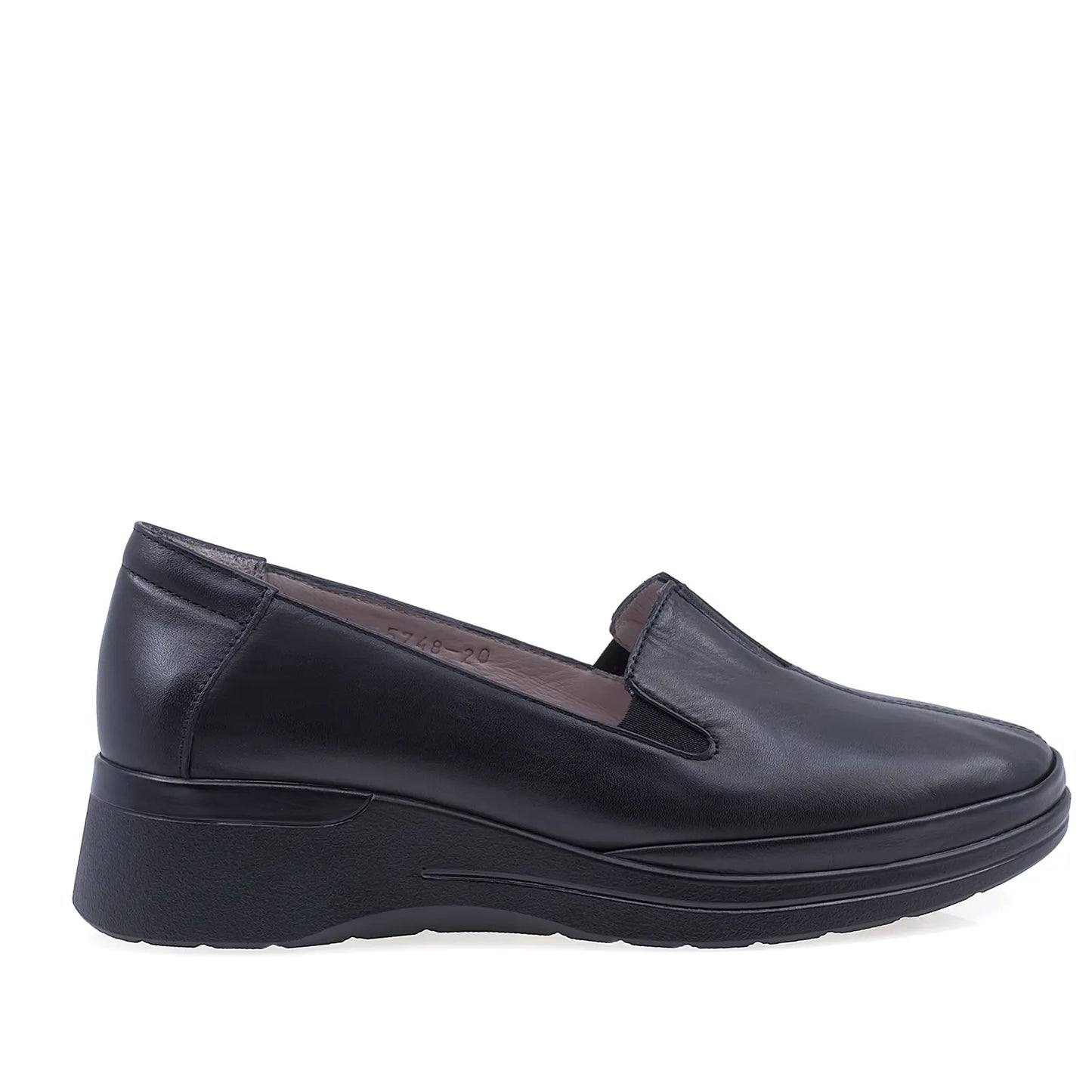 Pantofi Dama Casual Anna Viotti Piele naturala D50-5748 Negru