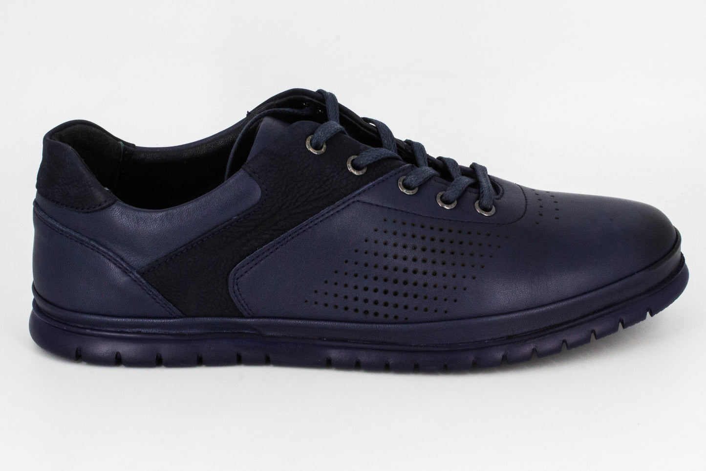 Pantofi casual DR JELL'S blu, din piele naturala B8781