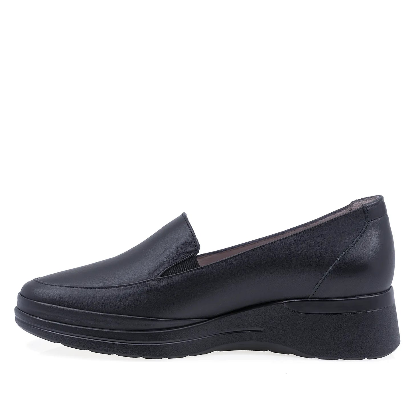 Pantofi Dama Casual Anna Viotti Piele Naturala D50-5756 Negru