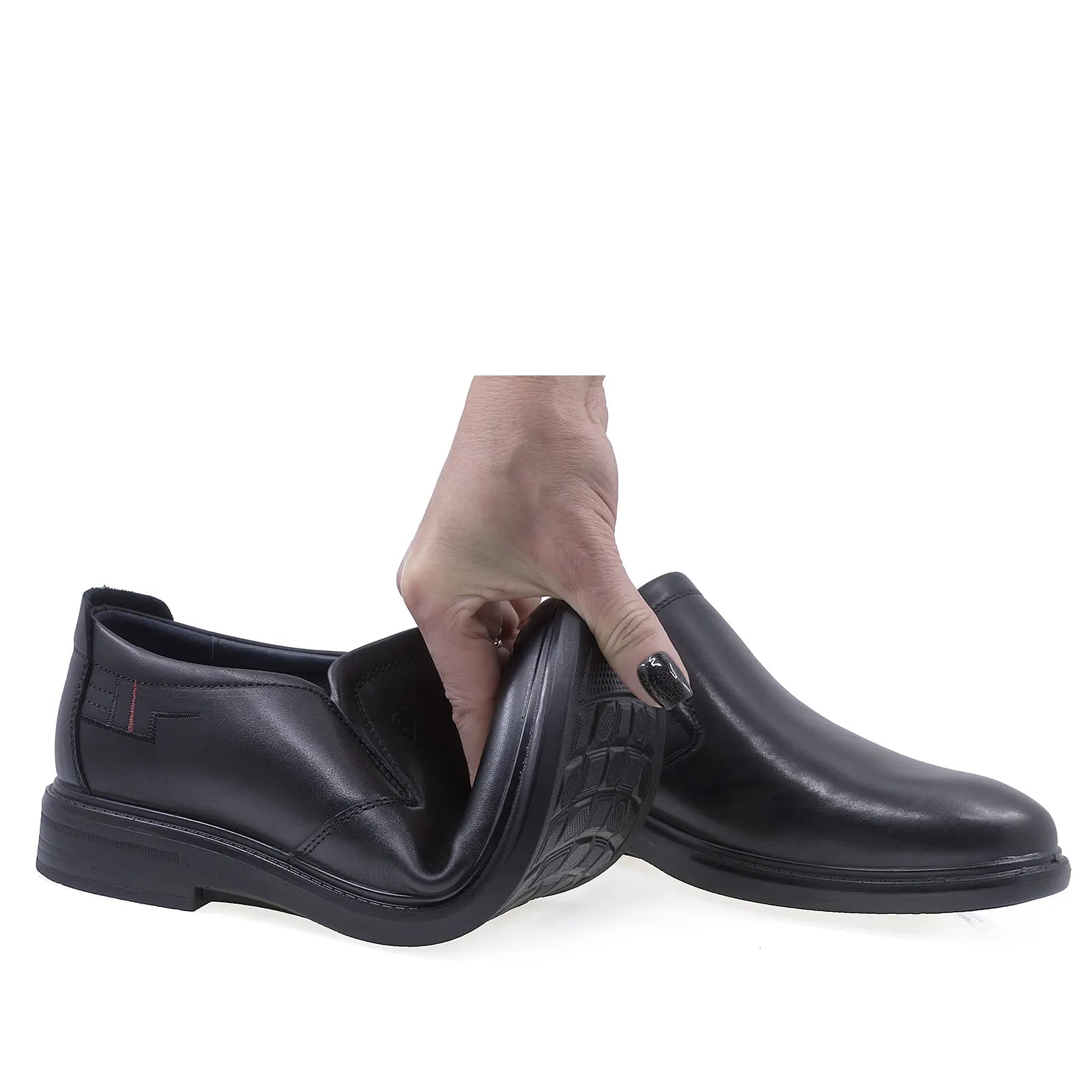 Pantofi barbati casual Goretti piele naturala B101-15773-1 negru