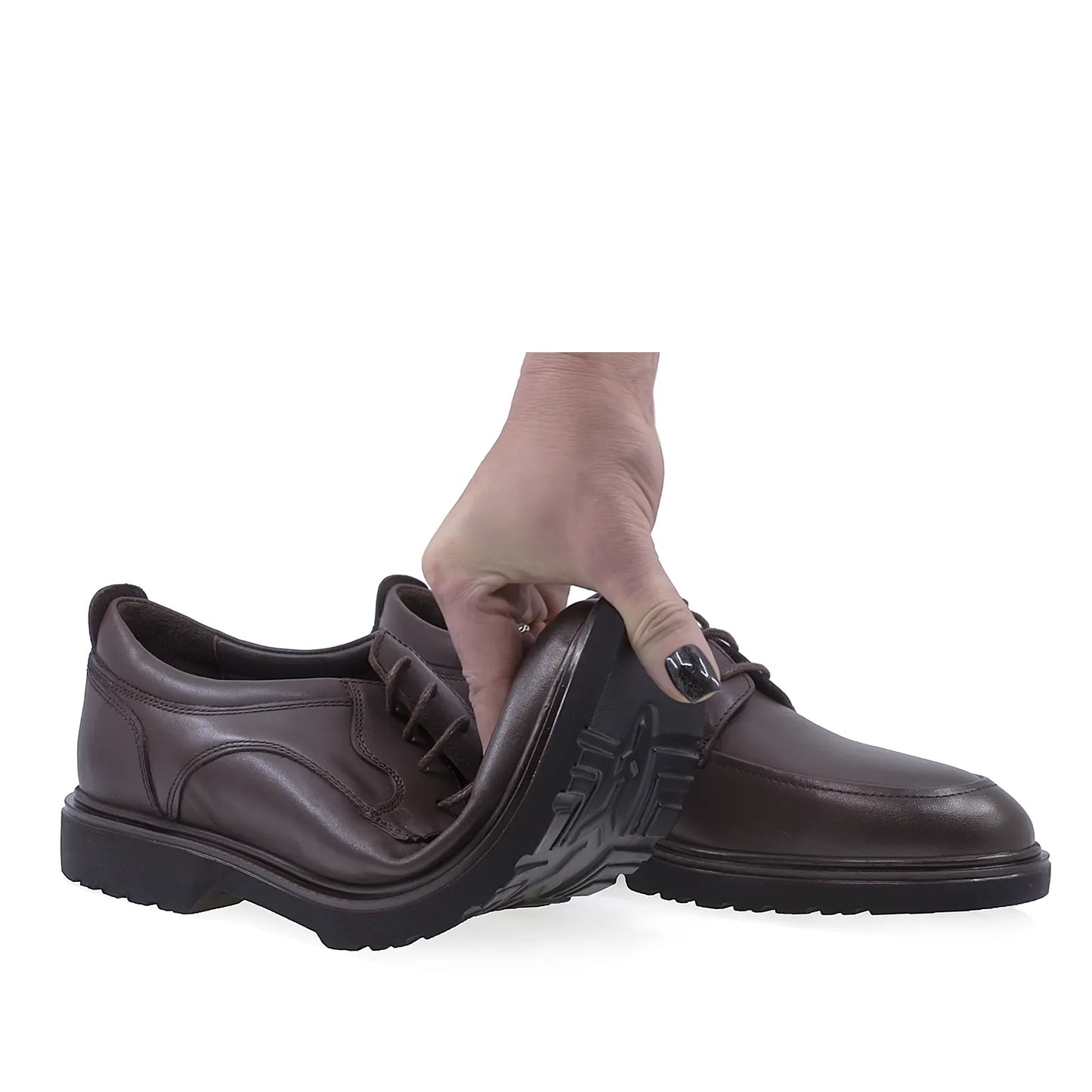 Pantofi barbati casual Goretti piele naturala B36-4K1377-5013 maro