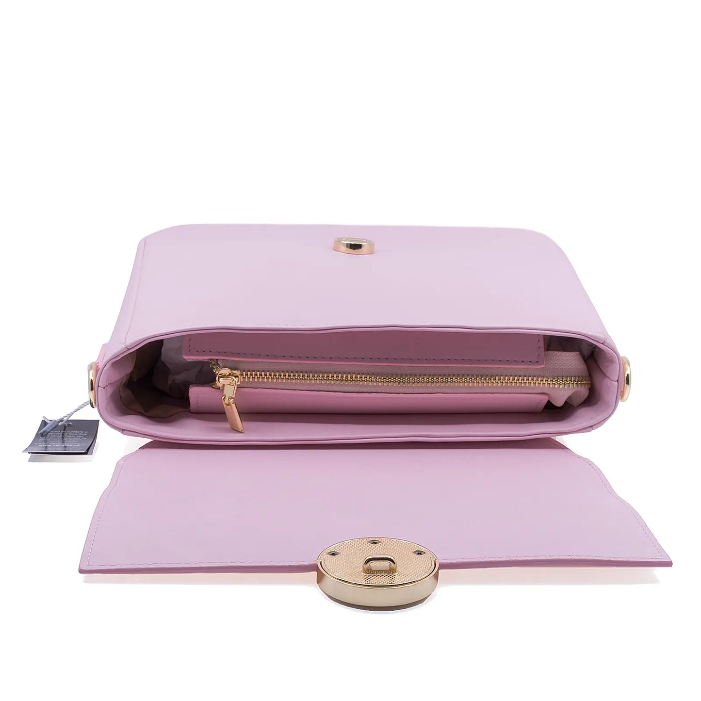 Geantă damă Luna piele naturala 020 roz