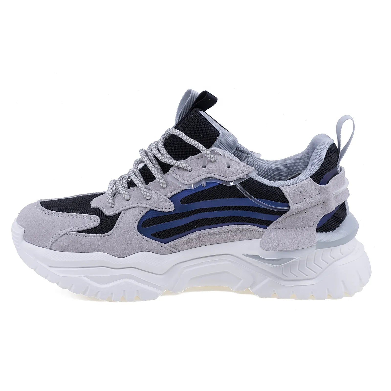 Pantofi barbati sport piele intoarsa Goretti B100-CL29031 alb-2