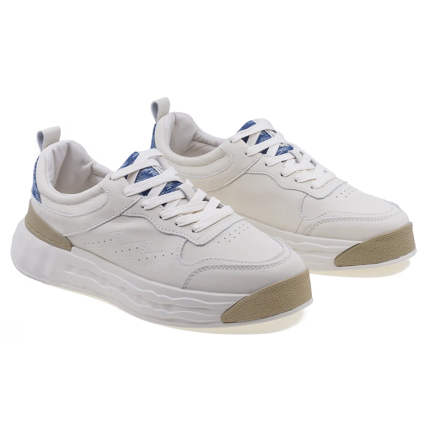 Pantofi barbati casual Goretti piele ecologica B100-CL29220 bej-1