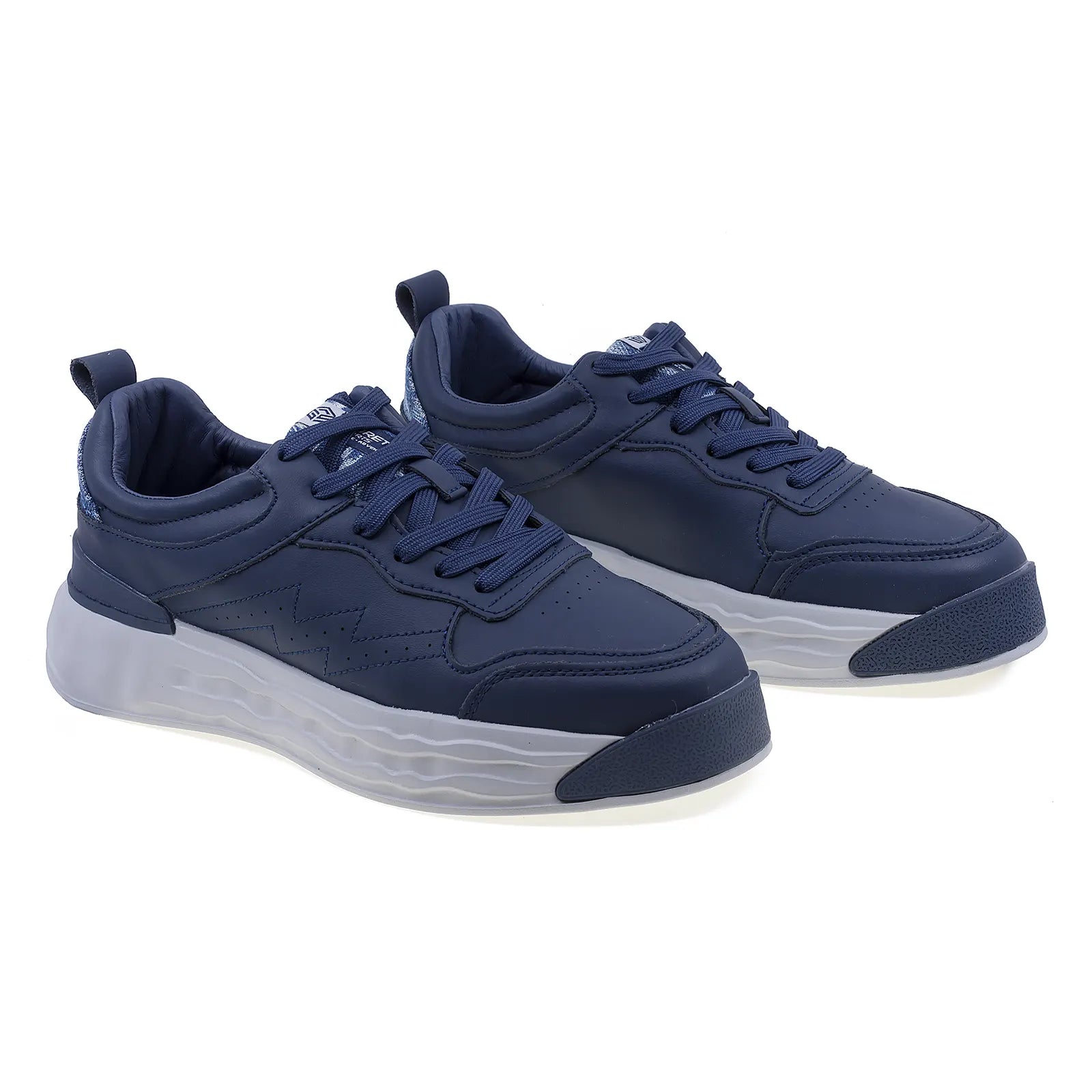 Pantofi barbati casual Goretti piele naturala B100-CL29220 bleumarin