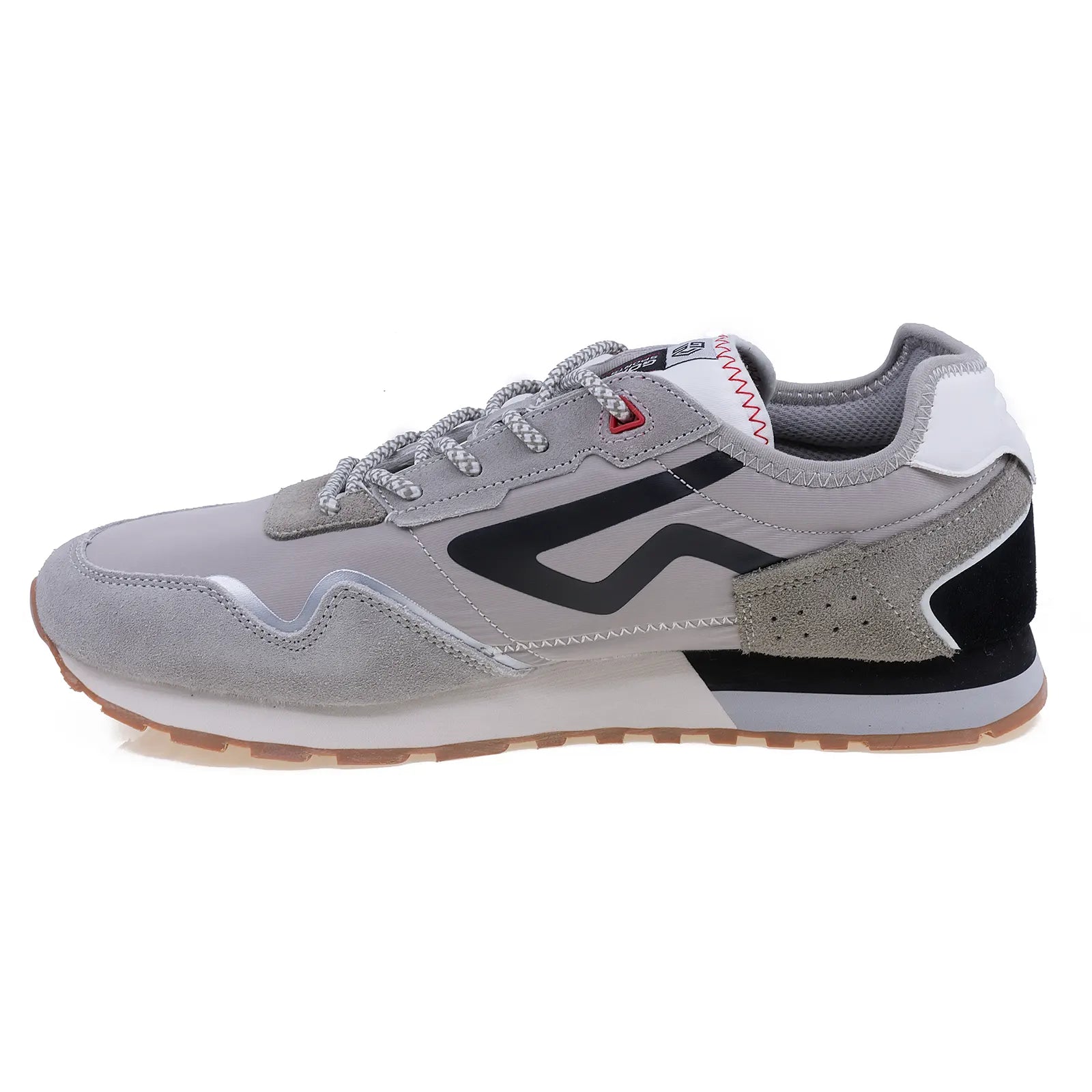 Pantofi barbati sport Goretti piele intoarsa Memory Foam B100-CL30136 gri