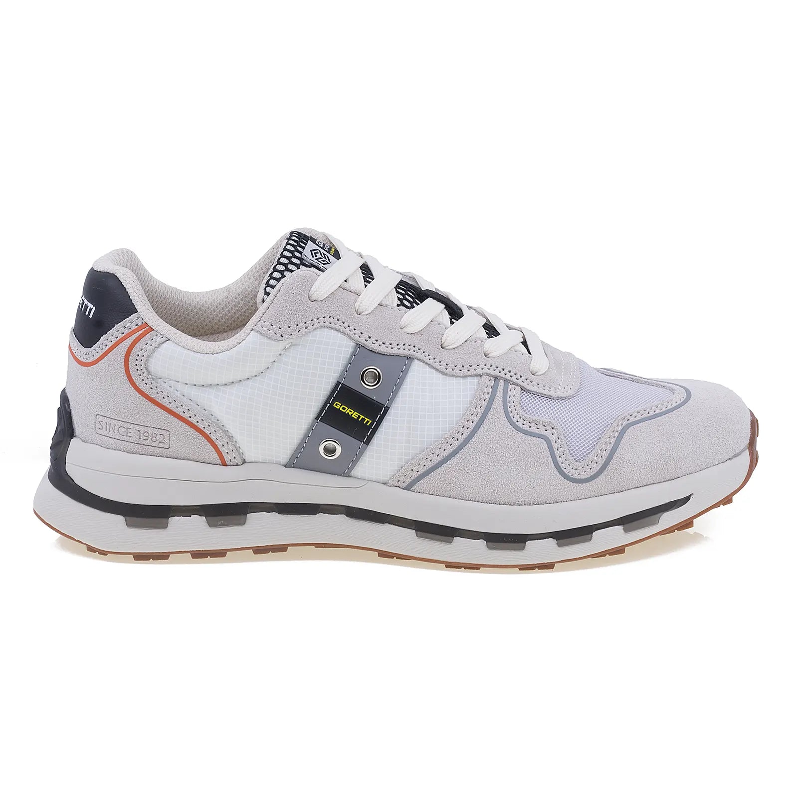 Pantofi barbati sport Goretti B100-CL30160 alb