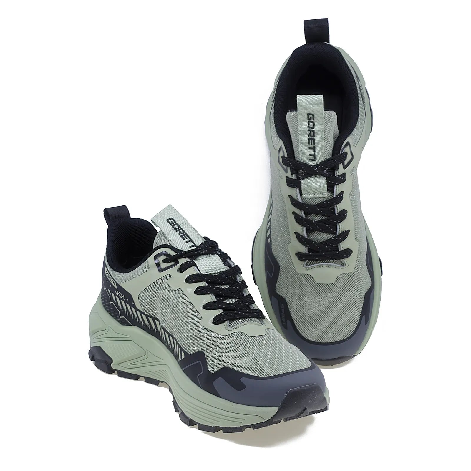 Pantofi barbati sport Goretti B100-CL30511 vernil