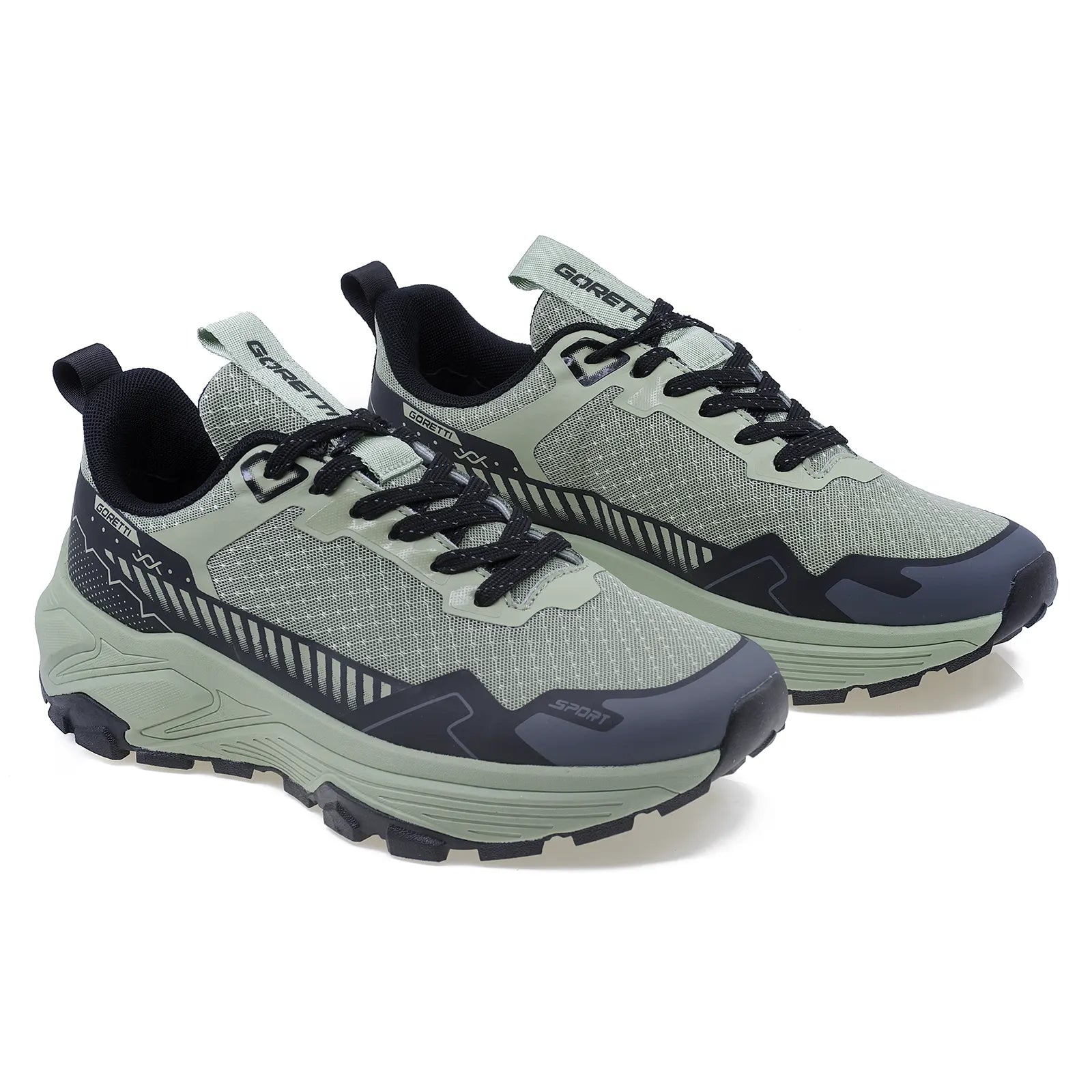 Pantofi barbati sport Goretti B100-CL30511 vernil