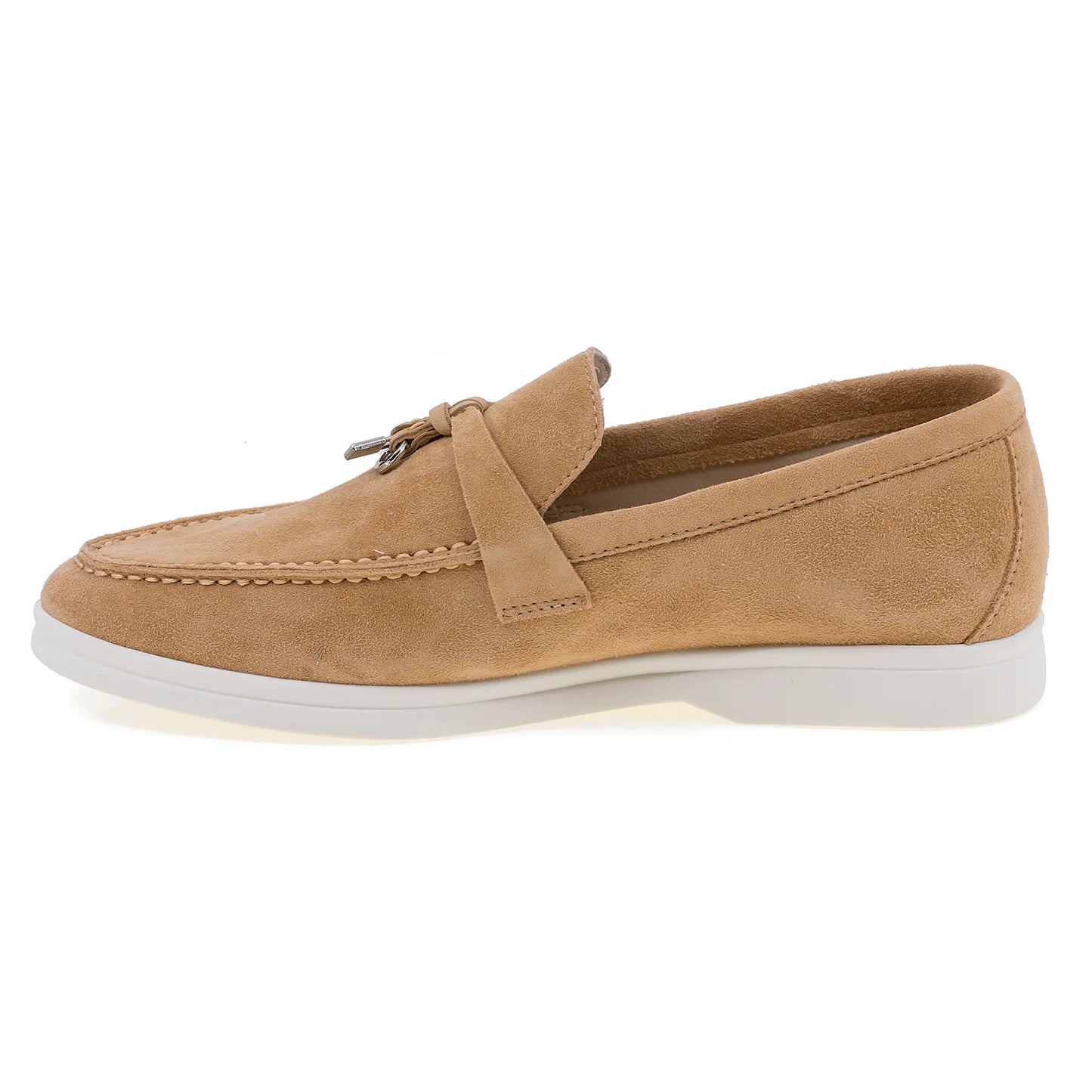Pantofi dama casual Anna Viotti piele intoarsa D102-LORO-D7 camel