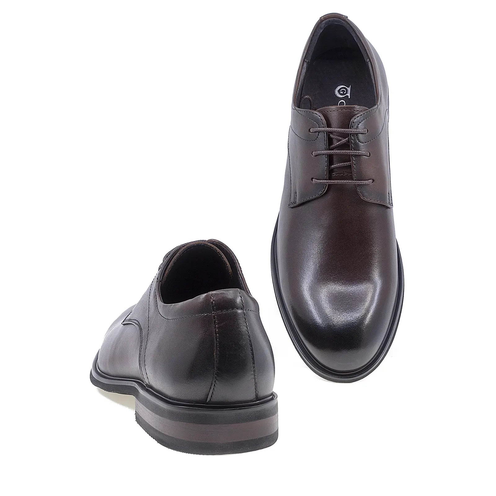 Pantofi barbati eleganti Goretti din piele naturala B103-59B-19 maro-4