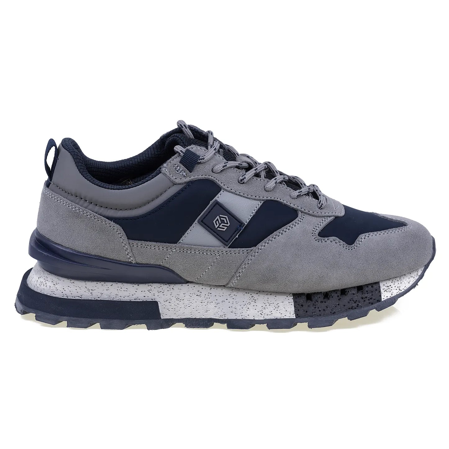 Pantofi barbati sport Goretti piele intoarsa B104-23M8541 gri