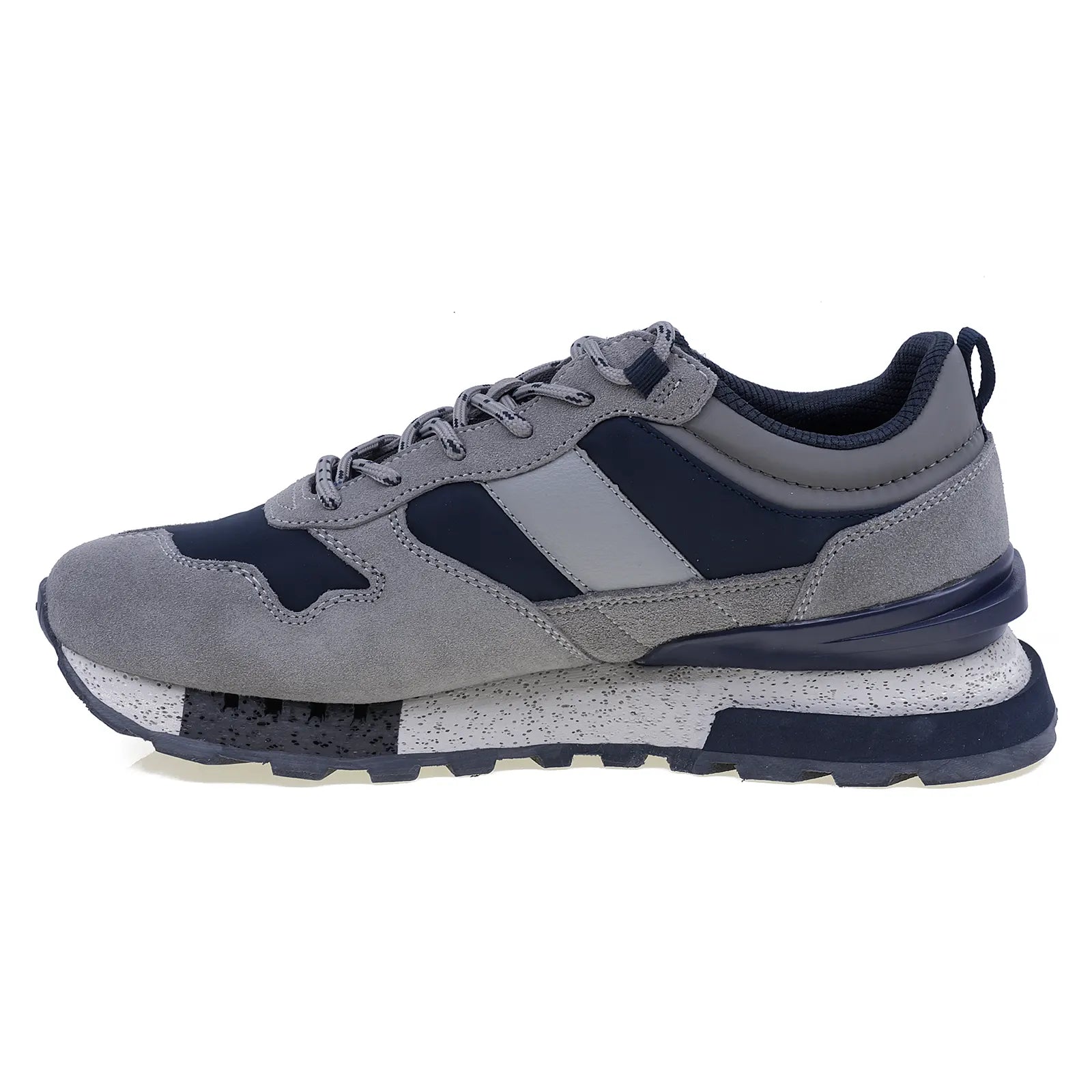 Pantofi barbati sport Goretti piele intoarsa B104-23M8541 gri