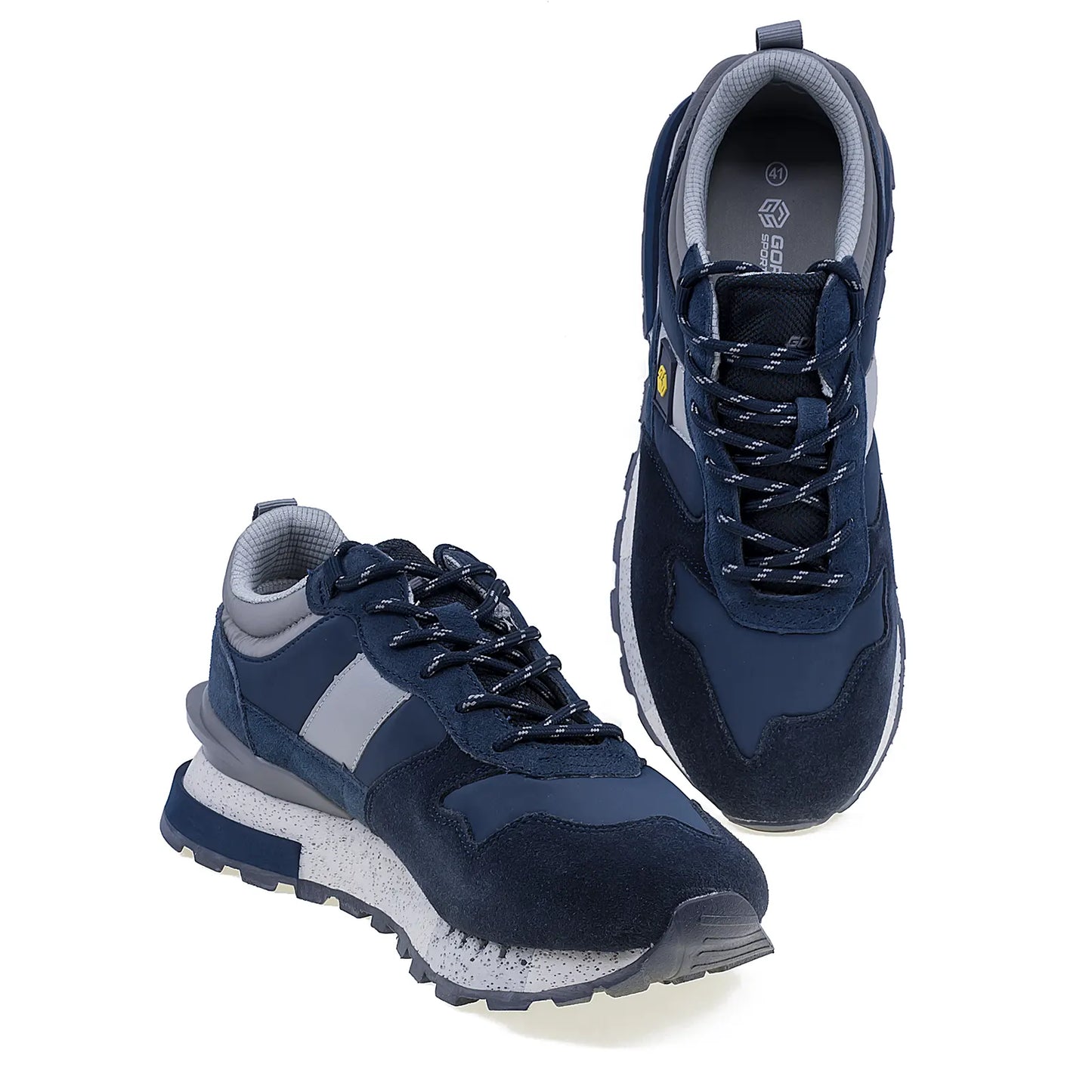 Pantofi barbati sport Goretti piele intoarsa B104-23M8541 bleumarin-3