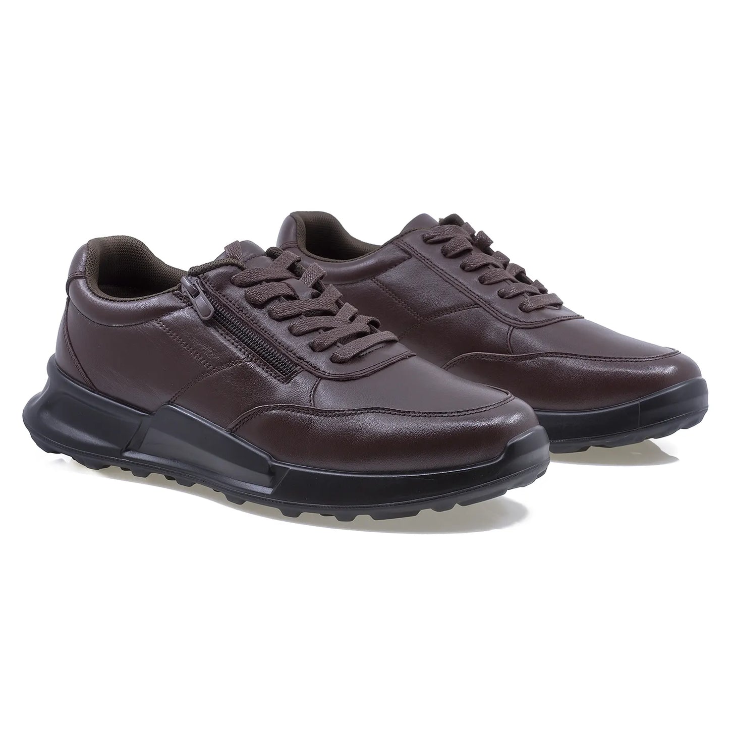 Pantofi barbati casual Goretti piele naturala B111-2411304 maro