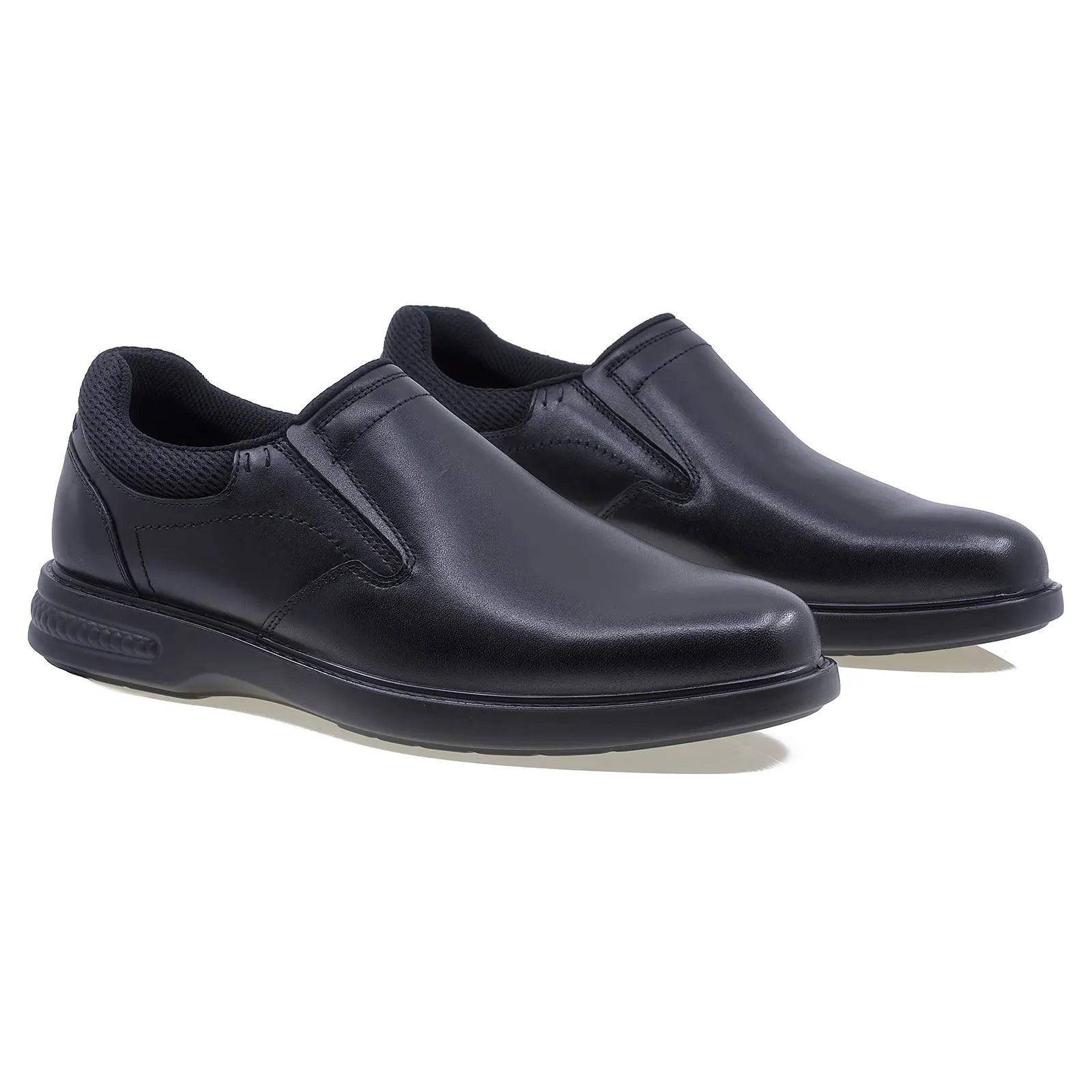 Pantofi barbati casual Goretti piele naturala B111-29206 negru