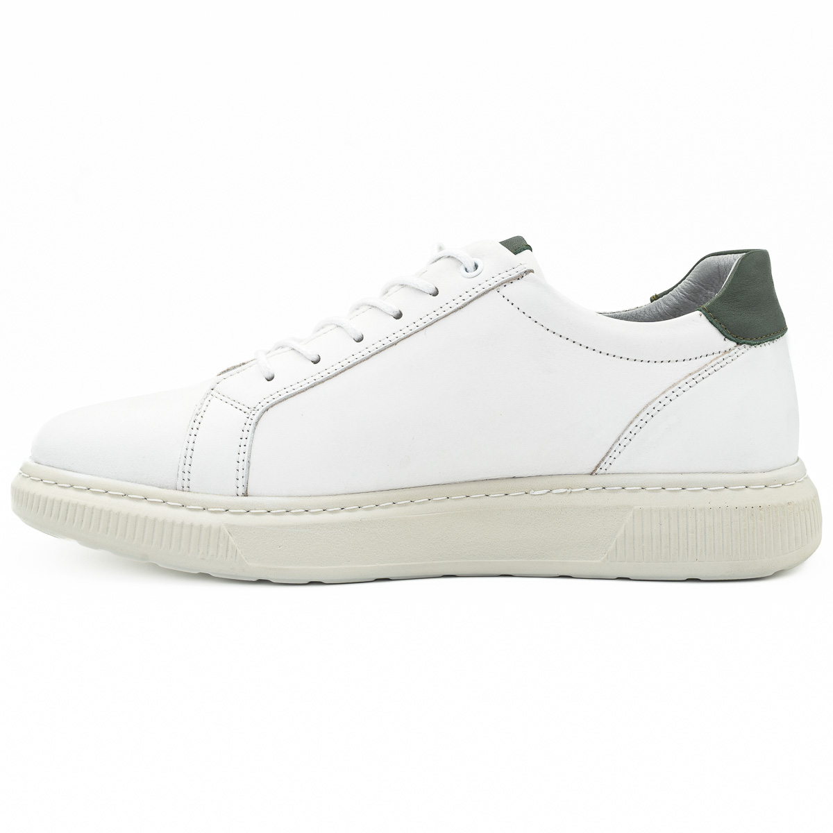 Pantofi barbati Goretti din piele naturala B 332 ALB 