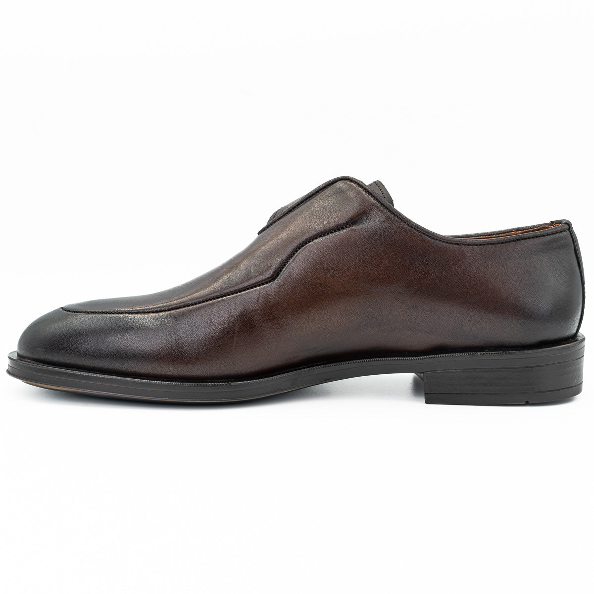 Pantofi barbati eleganti Goretti din piele naturala B 261 MARO