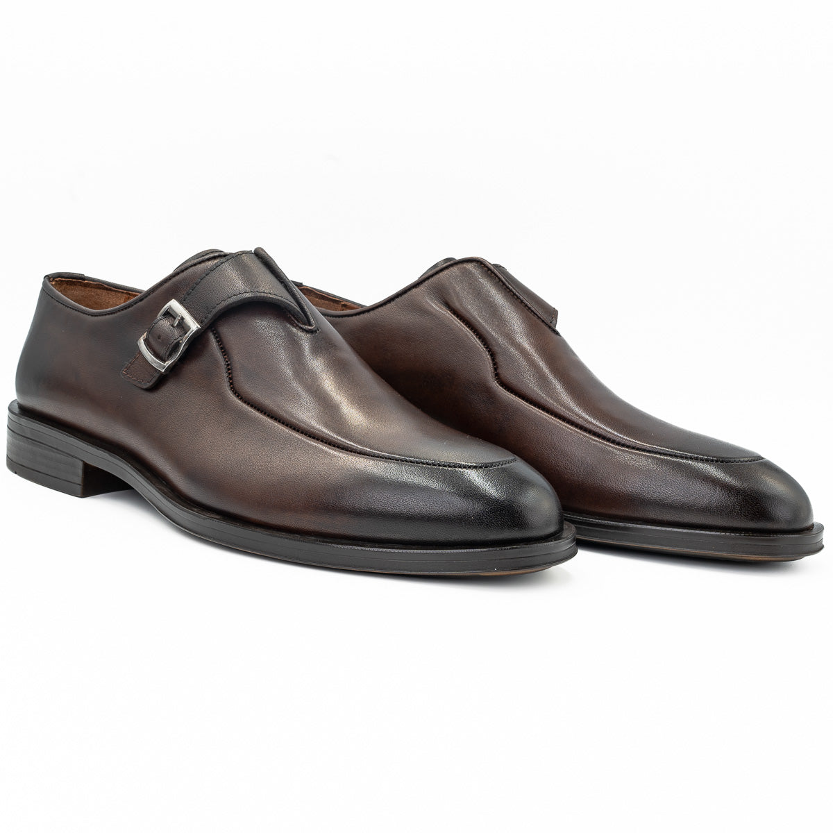 Pantofi barbati eleganti Goretti din piele naturala B 261 MARO