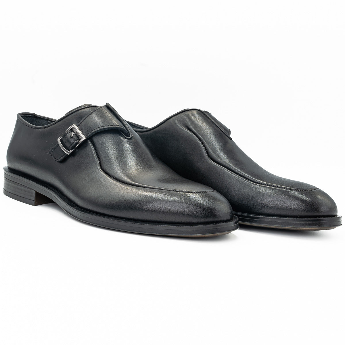 Pantofi barbati Goretti din piele naturala B 261 negru 