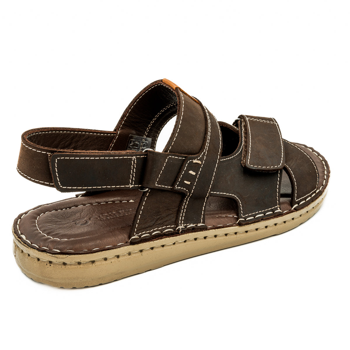 Sandale Barbati Goretti Din piele naturala B 39-G1 maro