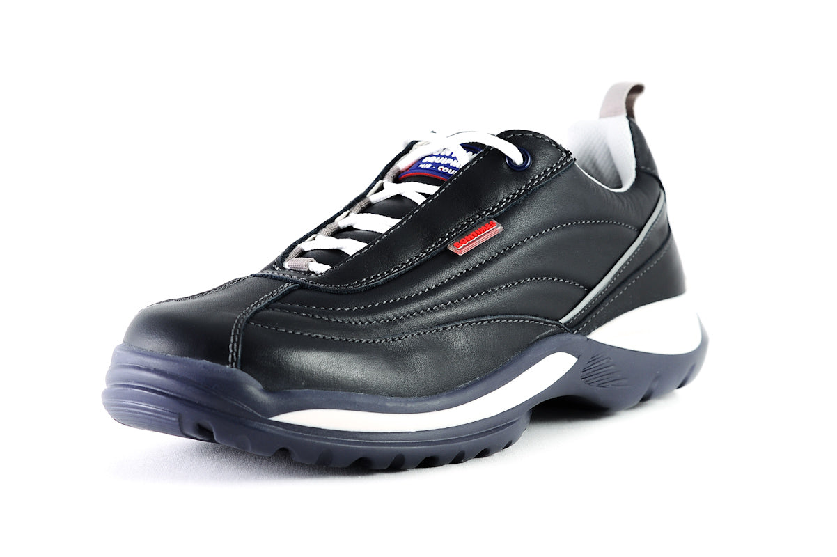 Pantofi sport Bontimes Tom bleumarin din piele naturala de vitel