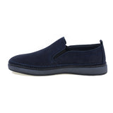 Pantofi barbati casual Goretti din piele nabuc B69-300 bleumarin-2