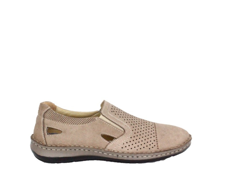 Pantofi casual Dr JELL'S Bej din piele naturala B9993