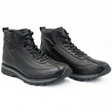 GHETE BARBATI GORETTI DIN PIELE NATURALA B 1153 negru 