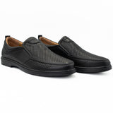 Pantofi barbati Goretti din piele naturala B 3850-2 negru