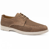 Pantofi barbati Goretti din piele naturala velur B 3850-3 maro