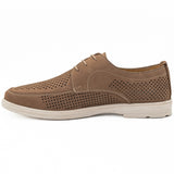 Pantofi barbati Goretti din piele naturala velur B 3850-3 maro