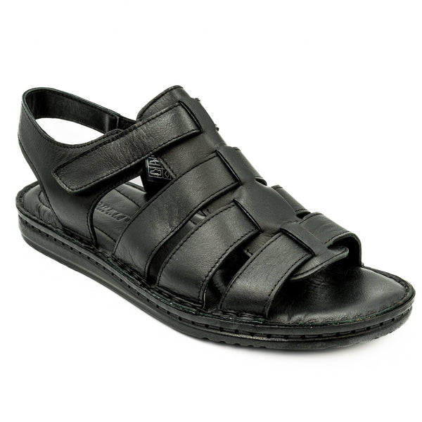 Sandale Barbati Goretti Din piele naturala B 39-G180 negru