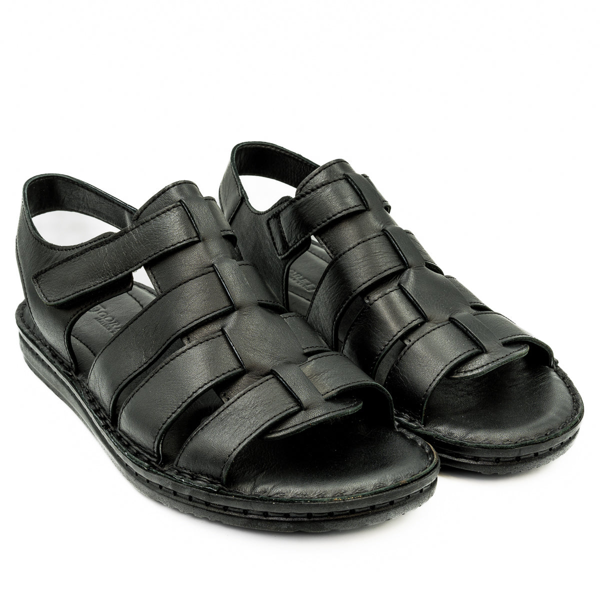 Sandale Barbati Goretti Din piele naturala B 39-G180 negru