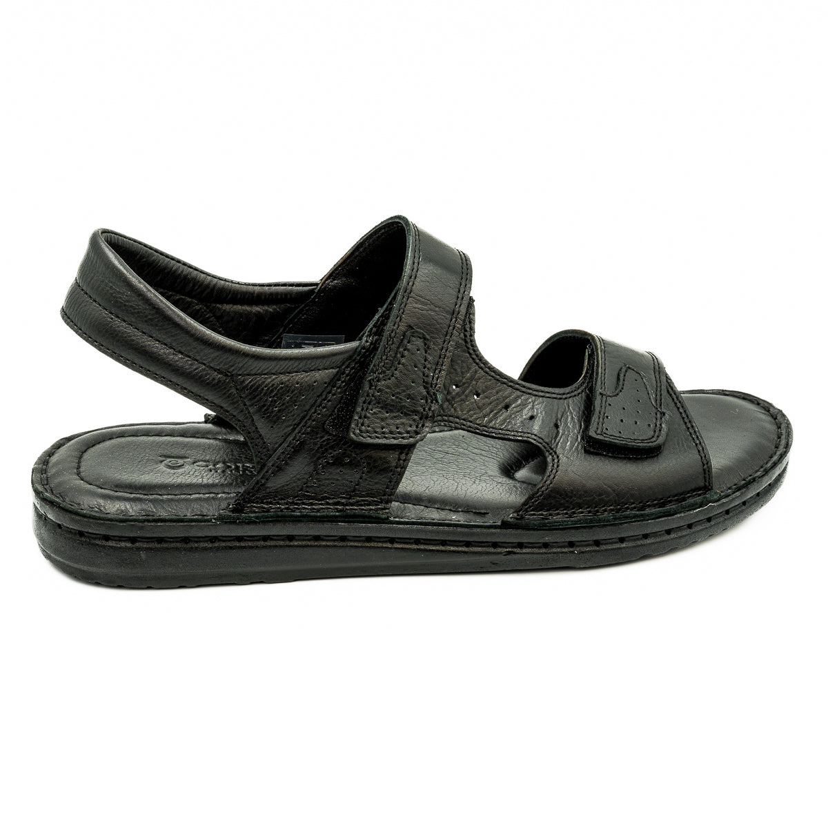  Sandale Barbati Goretti Din piele naturala B 39-G4 negru box  